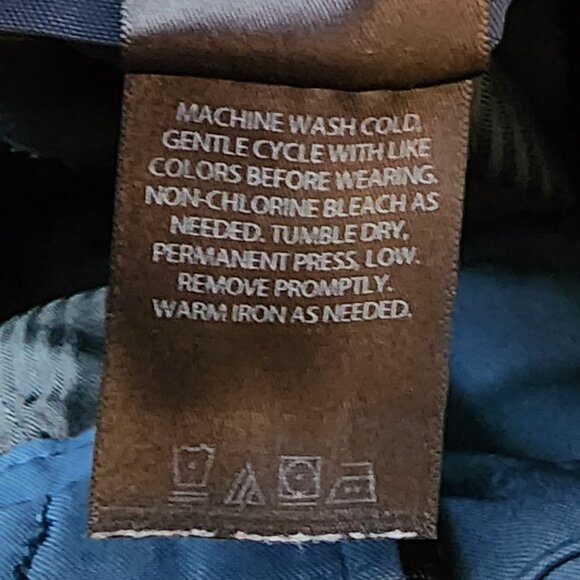 Haggar Clothing Navy Shorts Size 34 - Picture 7 of 12